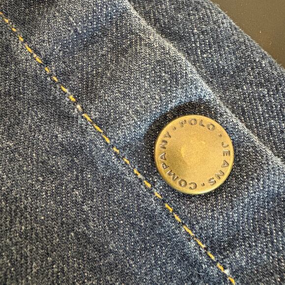 Y2K Polo Jeans Company Stretch Bootcut Snap Sides - Women's Size 6 - Picture 3 of 10